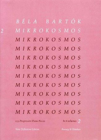 BARTOK:MIKROKOSMOS 2 NEW EDITION