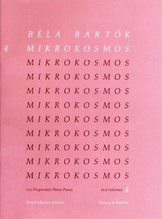 BARTOK:MIKROKOSMOS 4 NEW EDITION