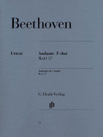 BEETHOVEN:ANDANTE F-DUR WoO 57 PIANO