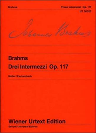 BRAHMS:DREI INTERMEZZI OP.117