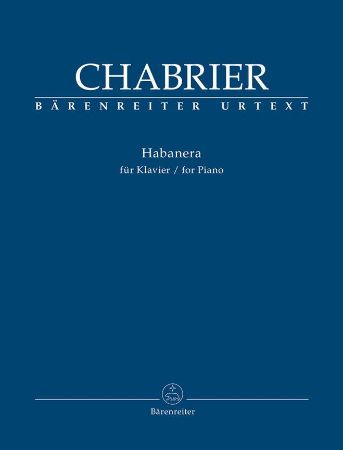 CHABRIER:HABANERA FOR PIANO