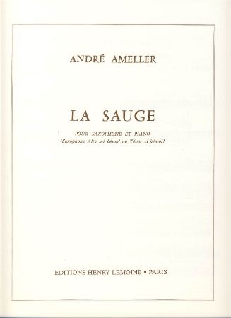 AMELLER A;LA SAUGE