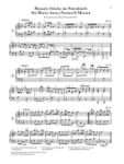 MOZART:PIANO PIECES FROM THE NANNERL MUSIC BOOK PIANO