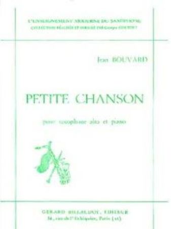 BOUVARD:PETITE CHANSON, SAX & PIANO