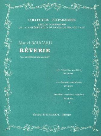 BOUCARD:REVERIE SAX ALTO & PIANO