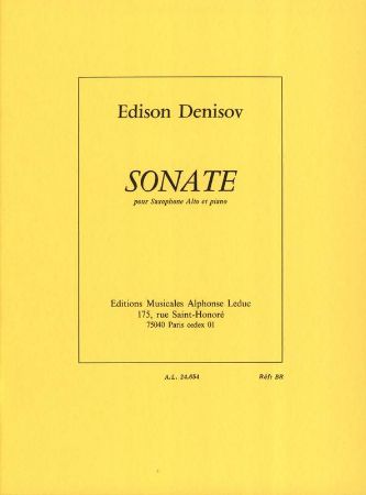 DENISOV E.:SONATE