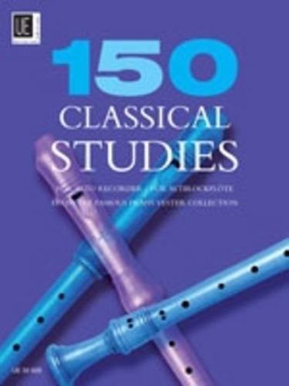 VESTER:150 CLASSICAL STUDIES FOR ALTO RECORDER