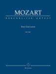 MOZART:DON GIOVANNI,KV 527 STUDY SCORE