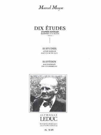 MOYSE M:10 STUDIES/DIX ETUDES D'APRES KESSLER