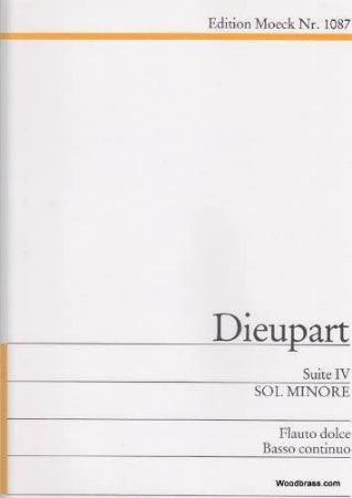 DIEUPART:SUITE IV SOL MINORE