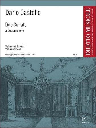CASTELLO:DUE SONATE VIOLIN AND PIANO