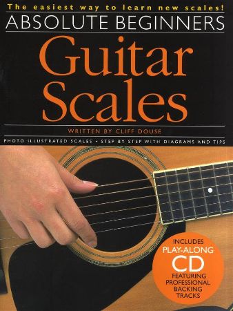 DOUSE:ABSOLUTE BEGINNERS GUITAR SCALES PLAY ALONG +CD