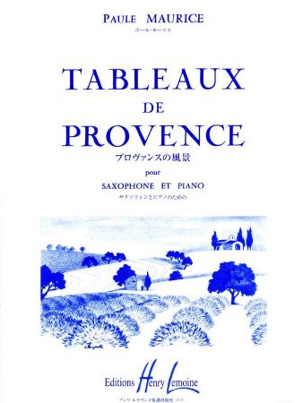 MAURICE P.:TABLEAUX DE PROVENCE POUR SAX