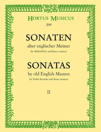 SONATAS BY OLD ENGLISH MASTERS 2