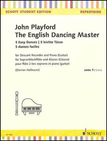PLAYFORD:THE ENGLISH DANCING MASTER SOPRAN BLOCKFLOTE