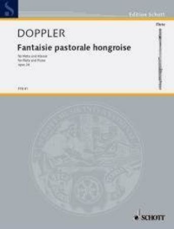 DOPPLER:FANTAISIE PASTORALE HONGROISE OP.26  FLUTE & PIANO