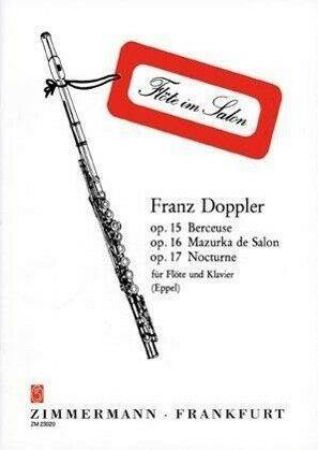 DOPPLER F:TROIS MORCEAUX OP.15,16,17 FLUTE & PIANO