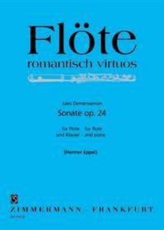 DEMERSSEMAN:SONATE OP.24 FLUTE AND PIANO
