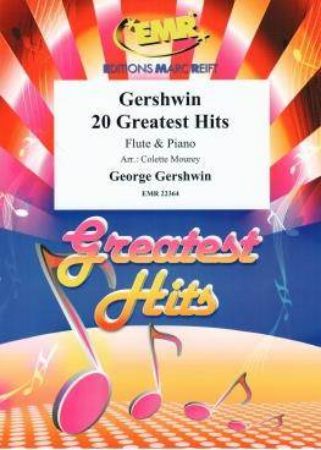 GERSHWIN:20 GREATEST HITS FLUTE & PIANO