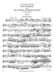 GAUBERT:NOCTURNE AND ALLEGREO SCHERZANDO FLUTE AND PIANO