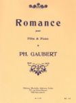 GAUBERT:ROMANCE POUR FLUTE ET PIANO