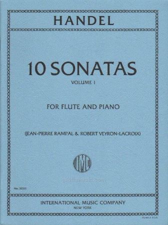 HANDEL:10 SONATAS VOL.1 FLUTE AND PIANO (RAMPAL)