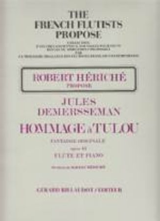 DEMERSSEMAN:HOMMAGE A TULOU OP.43 FLUTE & PIANO