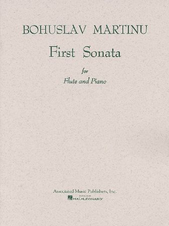 MARTINU B.:FIRST SONATA FOR FLUTE + PIANO