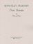 MARTINU B.:FIRST SONATA FOR FLUTE + PIANO