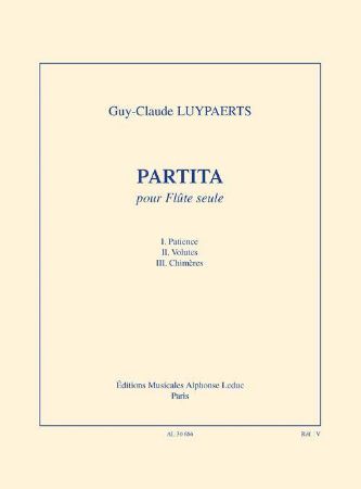 LUYPAERTS:PARTITA POUR FLUTE SEULE/SOLO