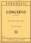 PERGOLESI:CONCERTO IN D MAJOR FLUTE AND PIANO
