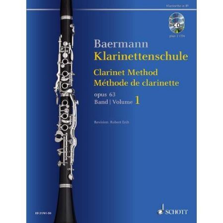 BAERMANN:CLARINET METHOD VOL.1+CD OP.63