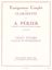 PERIER:VINGT(20) ETUDES FACILES ET PROGRESSIVES CLARINET