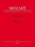 MOZART:COMPLETE SONGS HIGH VOICE