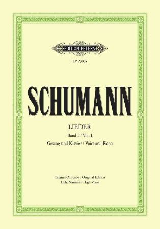 SCHUMANN R:LIEDER VOL.1. HOHE STIMME/HIGH VOICE