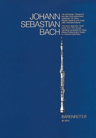 BACH J.S.:THE MOST BEAUTIFUL OBOE SOLOS FROM THE CHURCH CANTATAS