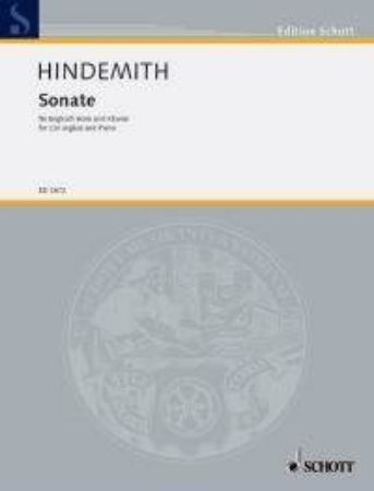HINDEMITH:SONATE ENGLISCH HORN (OBOE) AND PIANO