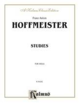 HOFFMEISTER:STUDIES FOR VIOLA