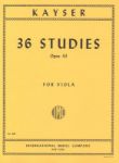 KAYSER;36 STUDIES OP.43
