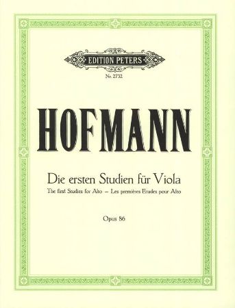 HOFMANN:DIE ERSTEN STUDIEN VIOLA OP.86