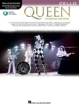 QUEEN PLAY ALONG CELLO UPDATED EDITION +AUDIO ACCESS