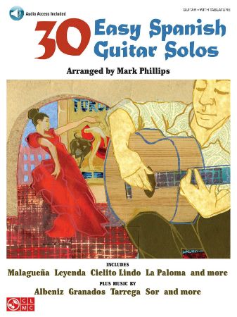 30 EASY SPANISH GUITAR SOLOS +AUDIO ACCESS