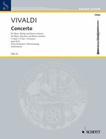 VIVALDI:CONCERTO FOR OBOE OP.8/12  C-DUR OBOE AND PIANO