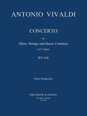VIVALDI:CONCERTO FOR OBOE AND PIANO RV 446