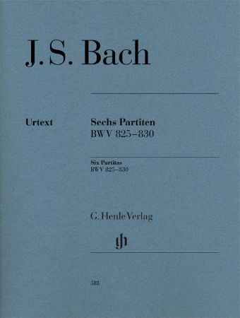 BACH J.S.:SECHS PARTITEN BWV 825-830/SIX PARTITAS