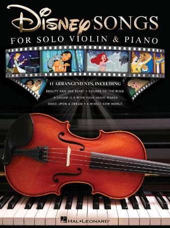 DISNEY SONGS FOR SOLO VIOLIN AND PIANO