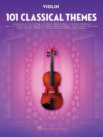 101 CLASSICAL THEMS FOR VIOLIN