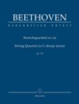 BEETHOVEN:STRING QUARTET IN C-SHARP MINOR OP.131 STUDY SCORE