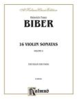 BIBER:16 VIOLIN SONATAS VOL.2 FOR VIOLIN AND PIANO