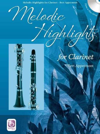 APPERMONT:MELODIC HIGHLIGHTS FOR CLARINET +CD
